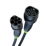 Green Cell Καλώδιο Φόρτισης Τριφασικό 5m Type 2 - Type 2 EVKABGC03 - Image 4