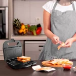 Black & Decker Τοστιέρα για 2 Τοστ 750W Μαύρη ES9680140B - Image 5