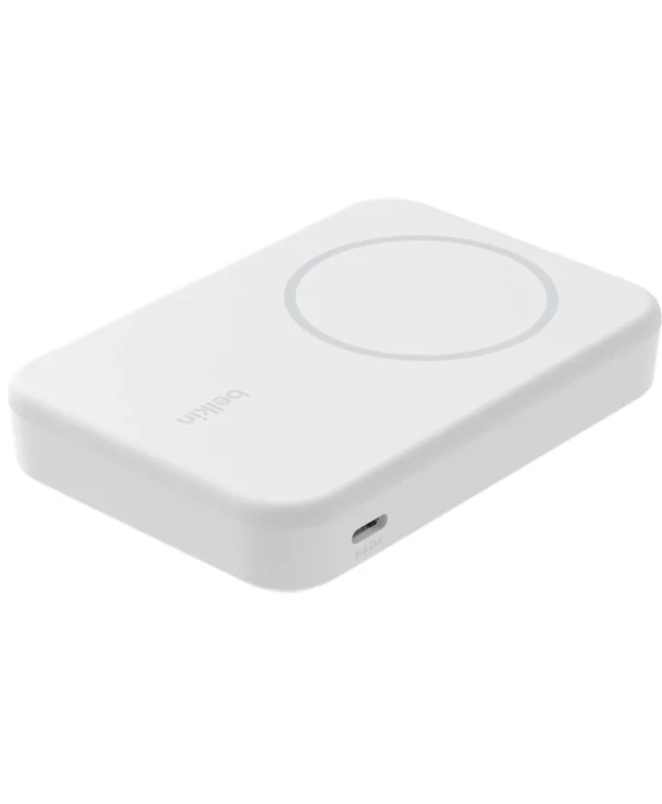 Belkin BoostCharge Pro MagSafe Power Bank 8000mAh 15W Λευκό BPD007BTWH