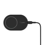 Belkin Βάση Κινητού Αυτοκινήτου Mount με Μαγνήτη και Ασύρματη Φόρτιση Με Αντάπτορα Φόρτισης WIC004BTBK - Image 6