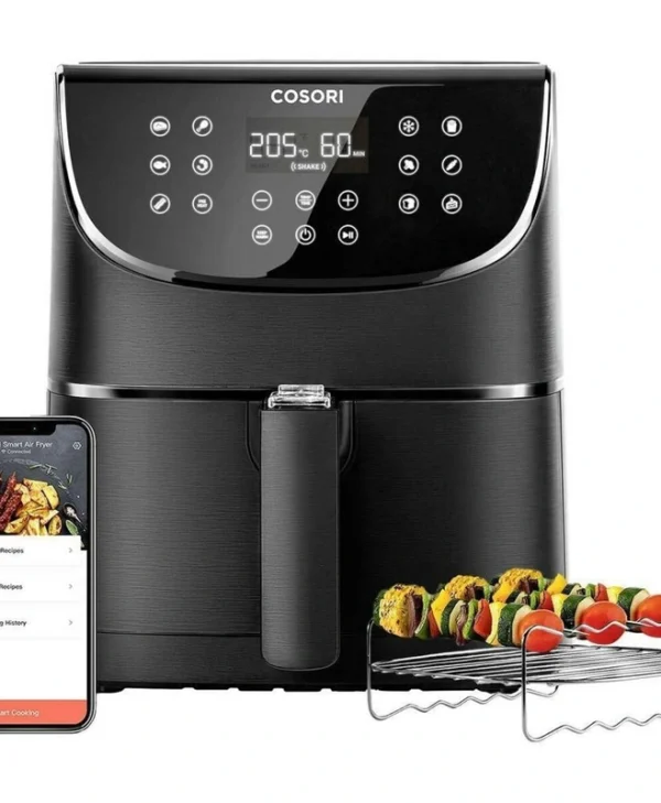 Cosori Smart Chef Edition Air Fryer με Wi-Fi 5.5lt Μαύρο CS158-RXB