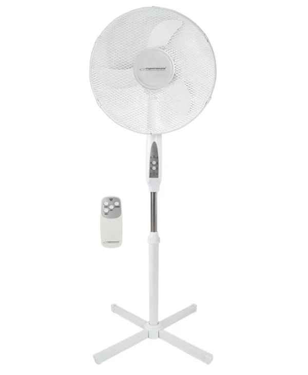 Esperanza Ανεμιστήρας Ορθοστάτης 45W Διαμέτρου 40cm Λευκός EHF007WW