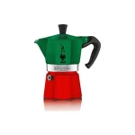 Bialetti Moka Express Tricolore Μπρίκι Espresso 3cups Πράσινο 0005322 - Image 2