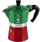 Bialetti Moka Express Tricolore Μπρίκι Espresso 3cups Πράσινο 0005322 - Image 3
