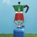 Bialetti Moka Express Tricolore Μπρίκι Espresso 3cups Πράσινο 0005322 - Image 4