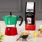 Bialetti Moka Express Tricolore Μπρίκι Espresso 3cups Πράσινο 0005322 - Image 5