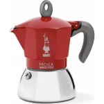 Bialetti Moka Induction Μπρίκι Espresso 4cups Κόκκινο 0006944 - Image 2