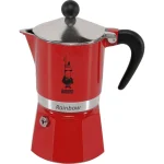 Bialetti Rainbow Μπρίκι Espresso 3cups Κόκκινο 0004962/NP - Image 2