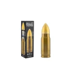 Bullet Brass Μπουκάλι Θερμός Ανοξείδωτο / Πλαστικό 350ml Brass GAD03006 - Image 2