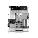 Ninja Luxe Cafe Premier Αυτόματη Μηχανή Espresso 1650W Πίεσης 15bar για Cappuccino με Μύλο Άλεσης Ασημί ES601EU