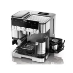 Ninja Luxe Cafe Premier Αυτόματη Μηχανή Espresso 1650W Πίεσης 15bar για Cappuccino με Μύλο Άλεσης Ασημί ES601EU - Image 4
