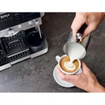 Ninja Luxe Cafe Premier Αυτόματη Μηχανή Espresso 1650W Πίεσης 15bar για Cappuccino με Μύλο Άλεσης Ασημί ES601EU - Image 8