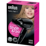 Braun Style & Go Πιστολάκι Μαλλιών Ταξιδίου 1200W S0400438 BRHD130E - Image 3