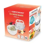Esperanza Vanilla Παγωτομηχανή 600ml Λευκή EKI001 - Image 4