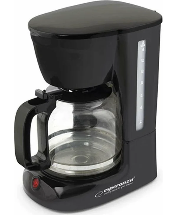 Esperanza Καφετιέρα Φίλτρου 950W Black EKC005
