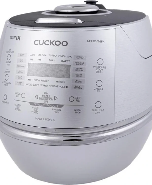 CUCKOO Rice Cooker Cuckoo 1.445kW με Χωρητικότητα 1.80lt CRP-CHSS1009FN