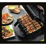 Tefal Optigrill+ Επιτραπέζια Ηλεκτρική Ψησταριά Αυλακωτής Πλάκας 2000W Ανοξείδωτη με Καπάκι και Ρυθμιζόμενο Θερμοστάτη 30x20εκ. GC 714834 - Image 3
