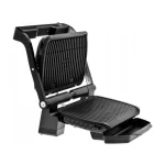 Tefal Optigrill+ Επιτραπέζια Ηλεκτρική Ψησταριά Αυλακωτής Πλάκας 2000W Ανοξείδωτη με Καπάκι και Ρυθμιζόμενο Θερμοστάτη 30x20εκ. GC 714834 - Image 4