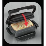 Tefal Optigrill+ Επιτραπέζια Ηλεκτρική Ψησταριά Αυλακωτής Πλάκας 2000W Ανοξείδωτη με Καπάκι και Ρυθμιζόμενο Θερμοστάτη 30x20εκ. GC 714834 - Image 10