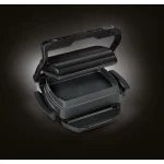 Tefal Optigrill+ Επιτραπέζια Ηλεκτρική Ψησταριά Αυλακωτής Πλάκας 2000W Ανοξείδωτη με Καπάκι και Ρυθμιζόμενο Θερμοστάτη 30x20εκ. GC 714834 - Image 11