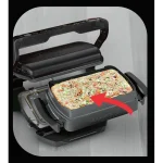 Tefal Optigrill+ Επιτραπέζια Ηλεκτρική Ψησταριά Αυλακωτής Πλάκας 2000W Ανοξείδωτη με Καπάκι και Ρυθμιζόμενο Θερμοστάτη 30x20εκ. GC 714834 - Image 13
