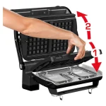 Tefal Optigrill+ Τοστιέρα Γκριλιέρα με Αποσπώμενες Πλάκες 2000W Inox GC716D12 - Image 4