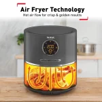 Tefal Ultra Fry Digital EY111 Air Fryer 4.2lt Γκρι EY111B15 - Image 7