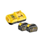 Dewalt Σετ 2 Μπαταριών Εργαλείου Λιθίου 18V Χωρητικότητας 6Ah με Φορτιστή Flexvolt DCB118T2-QW - Image 4