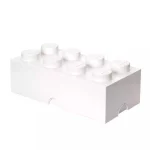 LEGO Παιδικό Κουτί Αποθήκευσης από Πλαστικό 8-Stud Λευκό 50x25x17cm 40041735 - Image 2