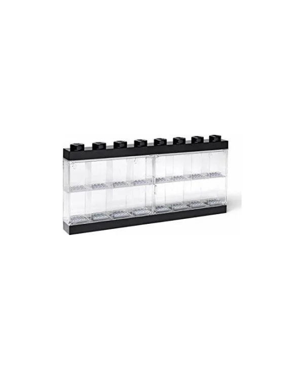LEGO Παιδικό Κουτί Αποθήκευσης από Πλαστικό Display Case 16 Μαύρο 38x18cm 40660003