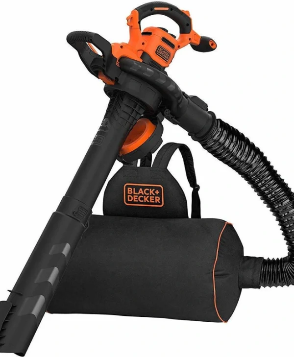 Black & Decker Φυσητήρας / Απορροφητήρας Χειρός Ηλεκτρικός 3000W με Ρύθμιση Έντασης & Μέγιστη Ταχύτητα Αέρα 418km/h BEBLV300-QS