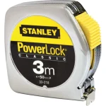 Stanley Powerlock Μετροταινία με Αυτόματη Επαναφορά 13mm x 3m 0-33-218 - Image 2