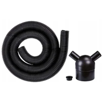Absaugadapter-set 4310630 Schwarz Ø 100mm > Ø 36mm