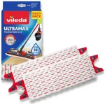 Vileda Ανταλλακτικό Παρκετέζας με Μικροίνες Ultramax Microfibre 2 in 1 2τμχ 167720 - Image 3