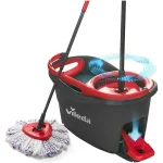 Vileda Σετ Κουβάς με Σφουγγαρίστρα με Μικροίνες Rotary Mop Turbo 167751 - Image 3