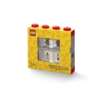 LEGO Παιδικό Κουτί Αποθήκευσης από Πλαστικό Display Case 8 Mini Figures Κόκκινο 19.1x18.4x18.4cm RC40650001 - Image 5