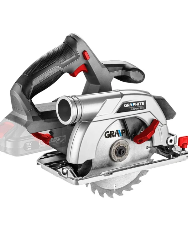 Graphite Δισκοπρίονο Brushless 18V Solo με Σύστημα Αναρρόφησης TOP-58G023