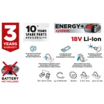 Graphite Δισκοπρίονο Brushless 18V Solo με Σύστημα Αναρρόφησης TOP-58G023 - Image 3