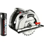 Graphite Δισκοπρίονο 1200W με Σύστημα Αναρρόφησης 58G488