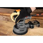 Graphite Έκκεντρο Τριβείο 125mm Ρεύματος 300W με Ρύθμιση Ταχύτητας και με Σύστημα Αναρρόφησης 59G348 - Image 2