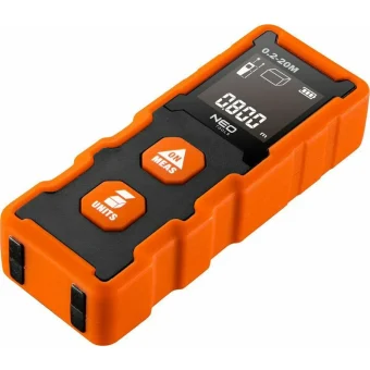 Neo Tools Μέτρο Laser 75-202 με Εύρος Μέτρησης 0.05m-20m