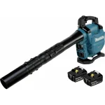 Makita Φυσητήρας / Απορροφητήρας Χειρός 18V με 2 Μπαταρίες 6Ah & Ρύθμιση Έντασης με Μέγιστη Ταχύτητα Αέρα 234km/h DUB363PT2V - Image 2