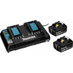Makita Φυσητήρας / Απορροφητήρας Χειρός 18V με 2 Μπαταρίες 6Ah & Ρύθμιση Έντασης με Μέγιστη Ταχύτητα Αέρα 234km/h DUB363PT2V - Image 6