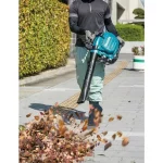 Makita Φυσητήρας / Απορροφητήρας Χειρός 18V με 2 Μπαταρίες 6Ah & Ρύθμιση Έντασης με Μέγιστη Ταχύτητα Αέρα 234km/h DUB363PT2V - Image 9