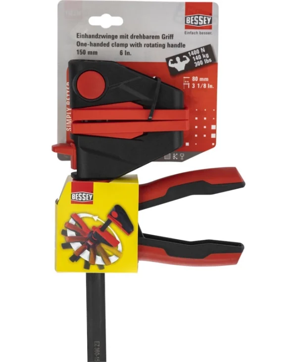 Bessey EZ360-15 Σφιγκτήρας Τύπου "F" με Μέγιστο Άνοιγμα 150mm