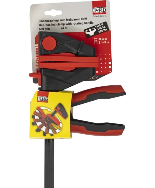 Bessey EZ360-60 Σφιγκτήρας Τύπου "F" με Μέγιστο Άνοιγμα 600mm