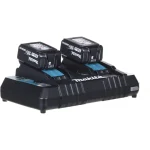 Makita Αλυσοπρίονο Μπαταρίας 2x5Ah Brushless 36V 5.4kg με Λάμα 35cm DUC355PT2 - Image 12