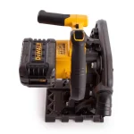 Dewalt Βυθιζόμενο Δισκοπρίονο 2x6Ah με Ρύθμιση Ταχύτητας και με Σύστημα Αναρρόφησης DCS520T2 - Image 5