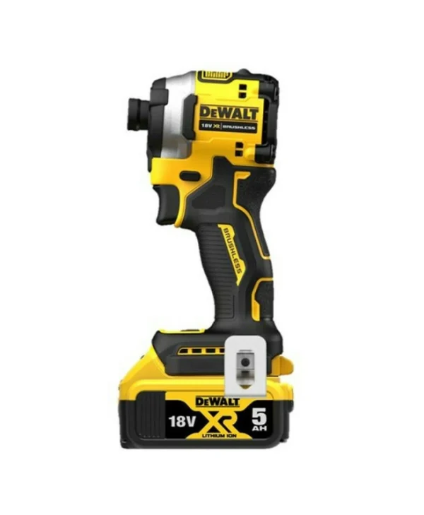 Dewalt Powerstack Παλμικό Κατσαβίδι Μπαταρίας Brushless 18V 2x5Ah DCF850P2T-QW