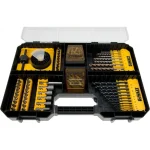Dewalt Σετ 100 σε Κασετίνα Τρυπάνια για Μέταλλο, Ξύλο και Δομικά Υλικά DT71569-QZ - Image 4